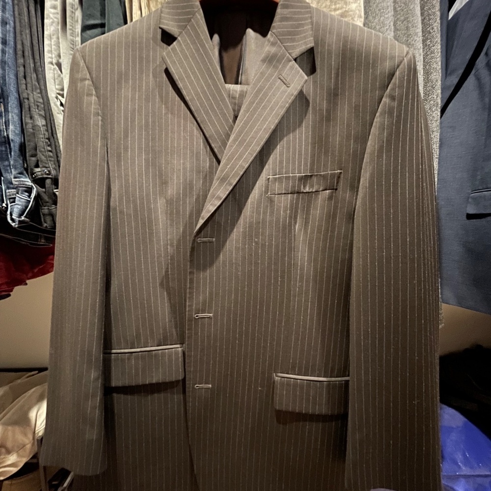 Brown Calvin Klein 2 piece Suite